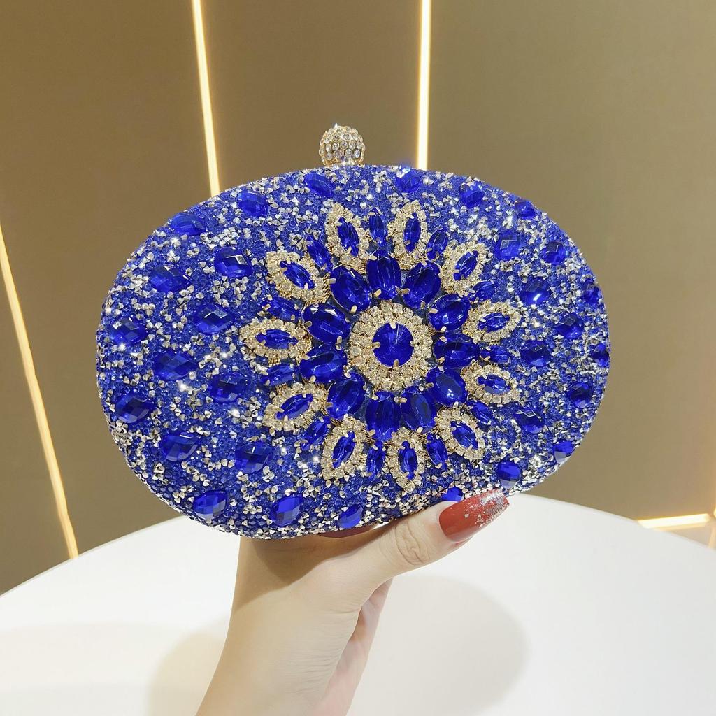 Rhinestone Sunflower Evening Bag: Luxury & Versatile Crossbody Handbag with Elegant Sparkle