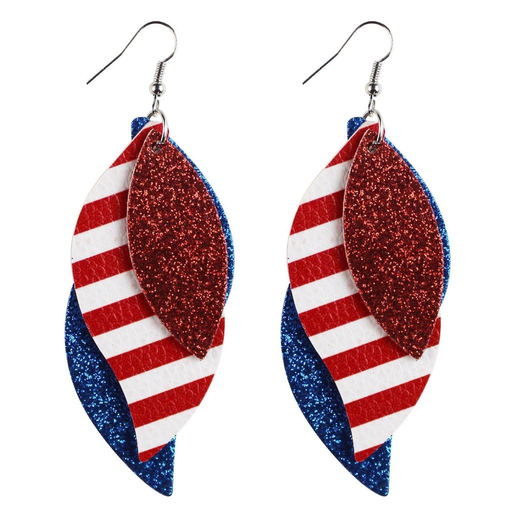 Stylish PU Leather Earrings: Creative Designs & Shapes