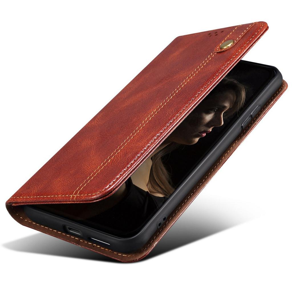 For Oppo Find X8s+ 5G Case Crazy Horse Texture Waxy Leather Wallet Stand Phone Cover