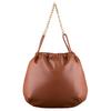 A.P.C Ninon Fashion Versatile Sports Trend Drawstring Shoulder Tote Bag Women bags Nut-Brown PUAATF61877CAD