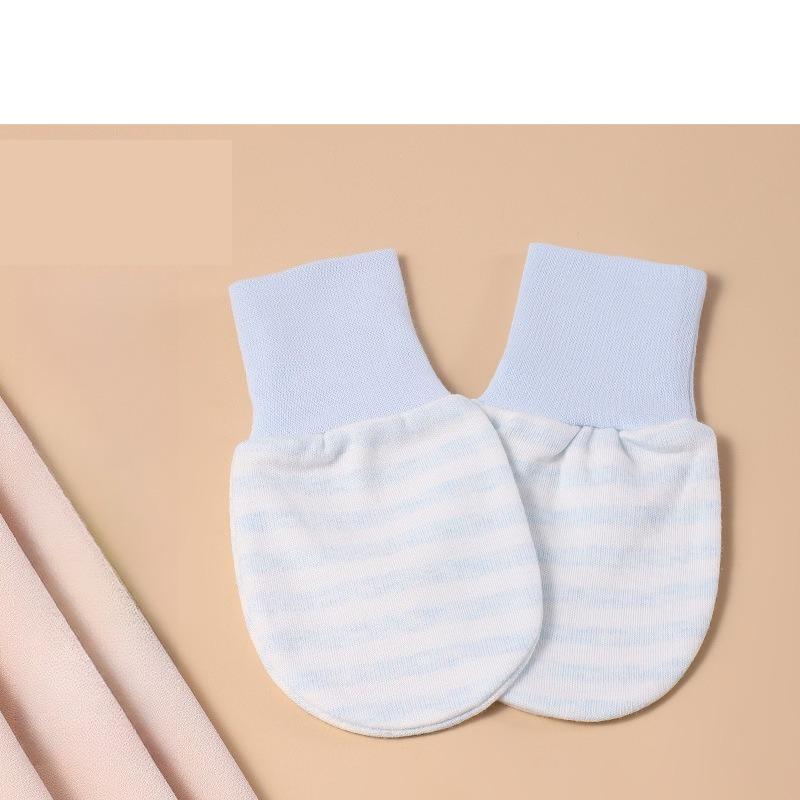 Babyhandschuhe Kratzschutz Gesicht Neugeborene Neugeborene Können Beißen Baby Handschutz Re Baumwolle Frühling und Herbst Modelle