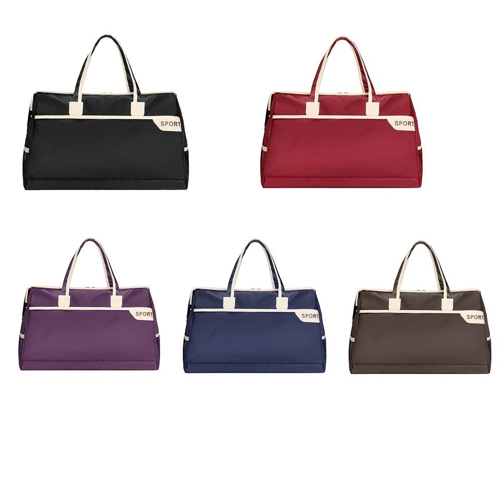 Large Capacity Sports Fitness Handbag Waterproof Gym Bag Fashion Travel Luggage Bag  Yoga