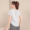 Women's Quick-Dry Cool Yoga Fitness T-Shirt, Plus Size, Short Sleeve, Summer 2026 Style