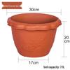 IRIS Resin Flower Pot for Balcony & Garden
