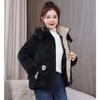 Winter Thickened Short Bread Coat Women's Hooded  Jacket with Cotton Padding Outwear