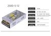 Ultra-Thin Dual Output 5V/12V/24V 50W-450W Switching AC-DC Power Supply for Industrial Cameras