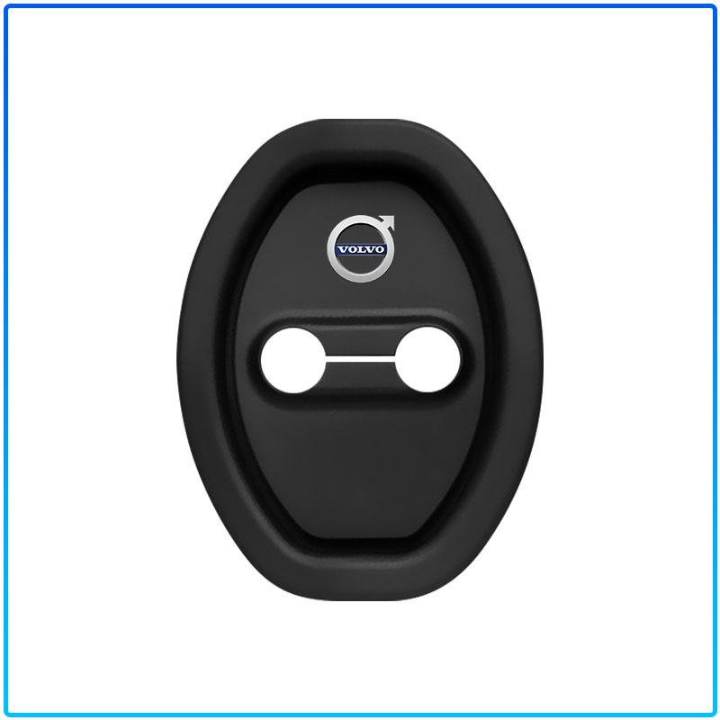 4Pcs Car Door Lock Anti-collision Silicone Cover sticker For Volvo Rdesign XC90 S60 XC60 V70 S80 S40 V50 V40 V60 C30 S70