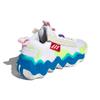 Adidas Exhibit B Wear Resistant Non Slip White Green Blue Sneakers GZ9552