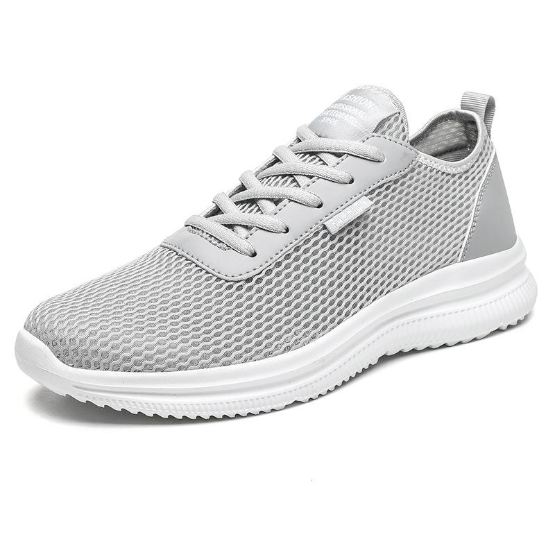 

Men s Large Mesh Running & Casual Low-Top Sneakers for Spring/Summer Size 45