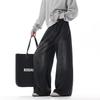 2026 New Fashion Washed Denim Jeans for Men, Wide-Leg Loose Straight Casual Trousers