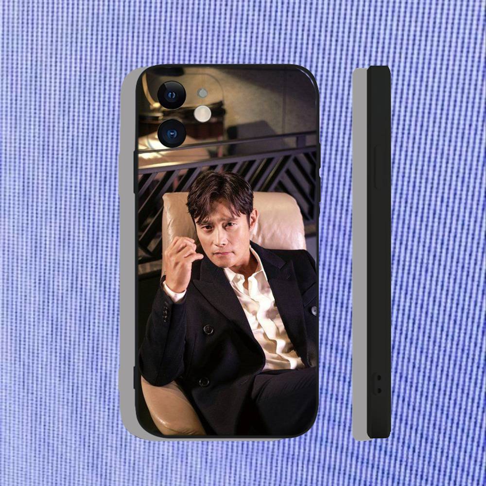 Lee B-Byung H-Hun Handyhülle Für iPhone 17,16,15,14,13,12,11,Pro,Max,Plus,Air,X,XS,XR,SE,8,7,Mini,Weich Schwarz Funda