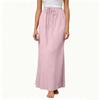 Gonna Maxi Estiva da Donna Coulisse Vita Bassa A Linea Gonne Casual Vita Alta Elastica Aderente Lunghe Gonne Maxi