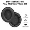 1 Pair Earpads Sponge Cover Earmuffs Comfortable Headset Cushion Ear Pad Repair for Life Q30/ Q35BT Headphone