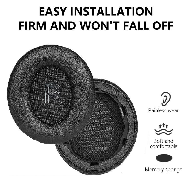 1 Pair Earpads Sponge Cover Earmuffs Comfortable Headset Cushion Ear Pad Repair for Life Q30/ Q35BT Headphone