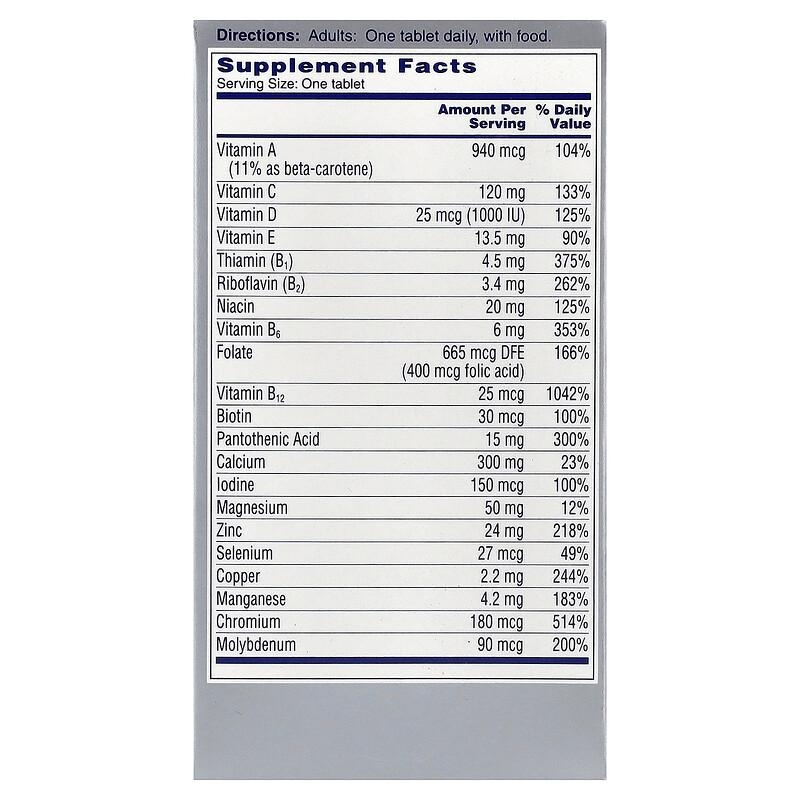 Women’s 50+ Complete Multivitamin, 65 Tablets