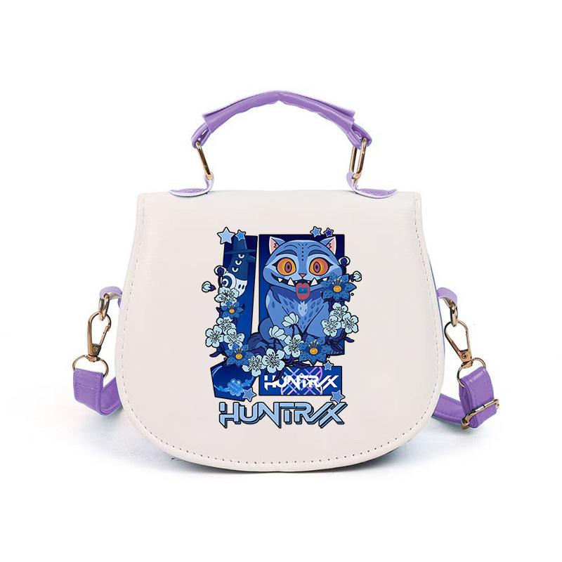 Kpop Animation Cartoon Printing Korean Version Of The Trend Handbag Multi-Function Portable Shoulder Messenger Bag