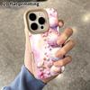 Phone Case: 2D Flat Lambskin Suitable for iPhone 18 17 16 15 14 13 Pro Protective Case, Beach Shell, Christmas and Halloween Gifts