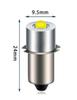 Bubulu Flashlight Bulb Replacement LED White 6V-24V (Set of 2)