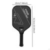 Pickleball Paddle 16mm Thick Racquet for Adults Beginner Practice Yellow