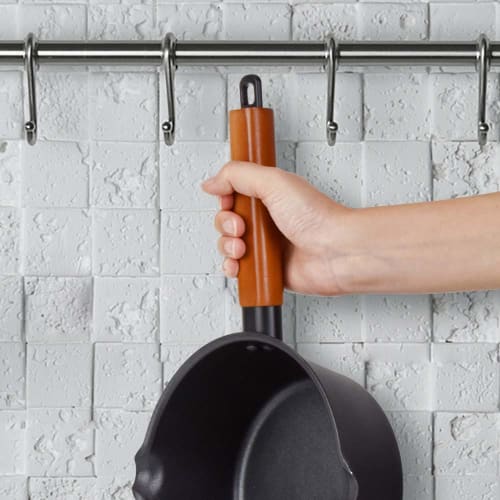 Wahei Freize One-handed Pot Easy to Pour Soup Cookpan 20cm IH/Gas Compatible House Cooker RB-1731