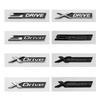 11.1x1.7cm ABS Car Fender Side Emblem Rear Trunk Badge Sticker For BMW XDRIVE SDRIVE E21 E30 E36 E46 E90 F30 G20 G30 G31 G60
