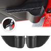 2Pcs Front Door Storage Box Side Insert Organizer Tray Fit for Jeep Wrangler JK JKU 2011‑2018