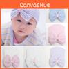 Adorable Newborn Baby Hat With Large Bow Stylish Knit Design For Spring And Autumn Seasons