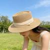 Fashion French Straw Hat Women's Summer Seaside Fine Grass Beach Hat Concave Top Sun Hat Straw Hat Retro Sun Protection Hat