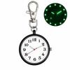 Mini Pocket Watch Round Keychain Watch Unisex Quartz Clock  Elderly