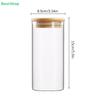 Glass Storage Jars with Bamboo Lids | Airtight Food Containers Set for Pantry Organization (Assorted Sizes)