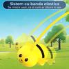 Albinuta Interactive Kids Game Board, Magnetic Multi-Functional Board Game for 2-4 Players, Trains Focus & Coordination, Ages 4+, Yellow