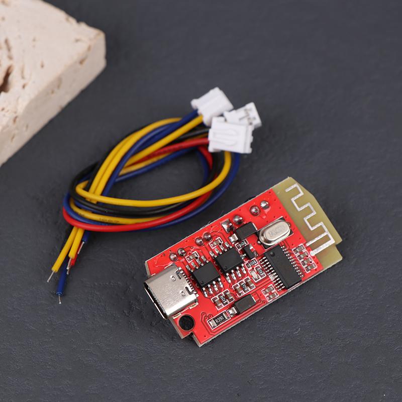 1Pc Ct14 Type-C Micro Stereo Bluetooth 4.2 Power Amplifier Board Module 3.7V 5V 5W+5W Mini With Charging Port Egbo