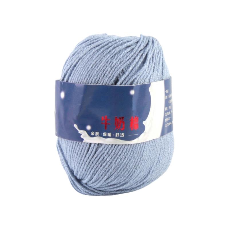 DIY Knitting Yarn Cotton Yarn Cream Hand Washable Knitted Yarn Easy To Store