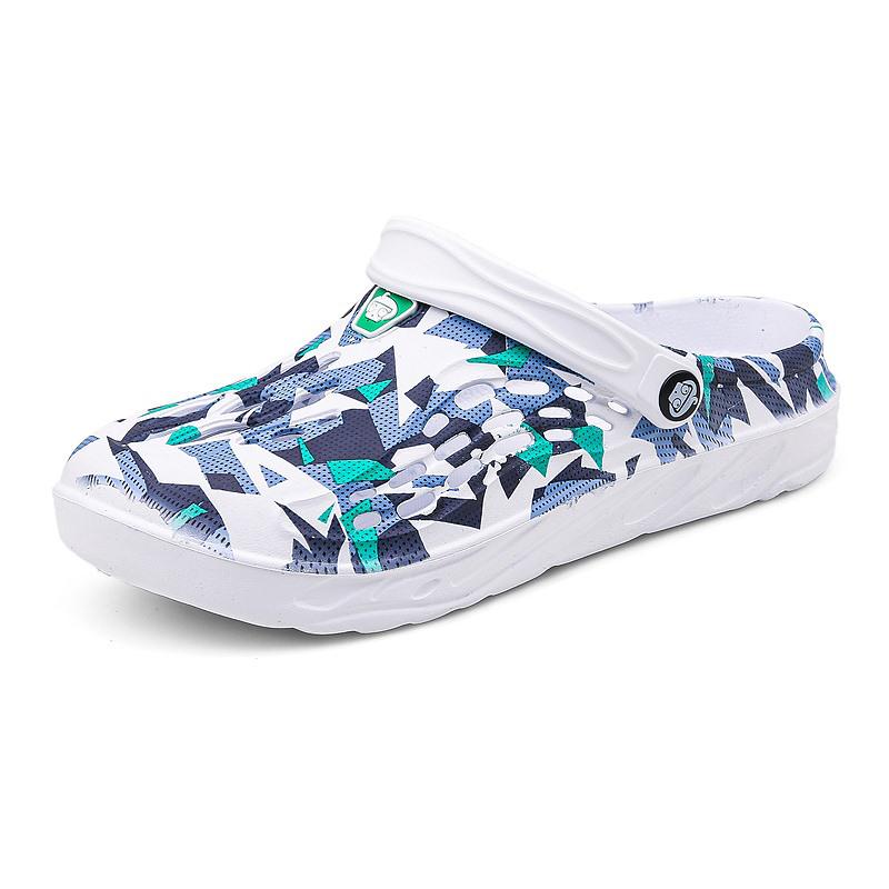 Herren Große Größe Sommer Leichte Flip-Flops: Modische geschlossene Strandschuhe und Sandalen für den Außenbereich
