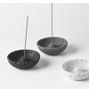 Rustic Stone-Textured Incense Holder Rustic Minimalist Decor Aroma Burner Stand For Home Decor, Desk, Living Room & Gift