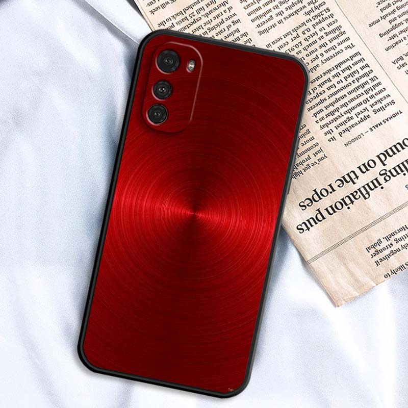 Art Colored Luminous Pattern For Motorola G85 Edge 50 G24 G35 G14 G04 40 G72 G34 G G54 G13 G32 5G Black Phone Case