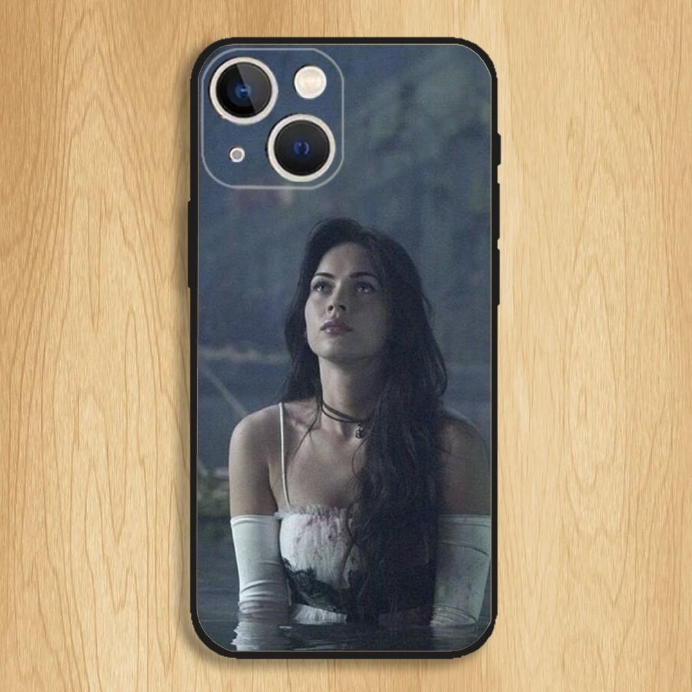 Jennifers Body Megan Fox Phone Case For iPhone15,14,13,12,11,Pro,Max,Plus,Mini,X,XS,XR,8,7,6,S,Plus,SE Soft Black Case