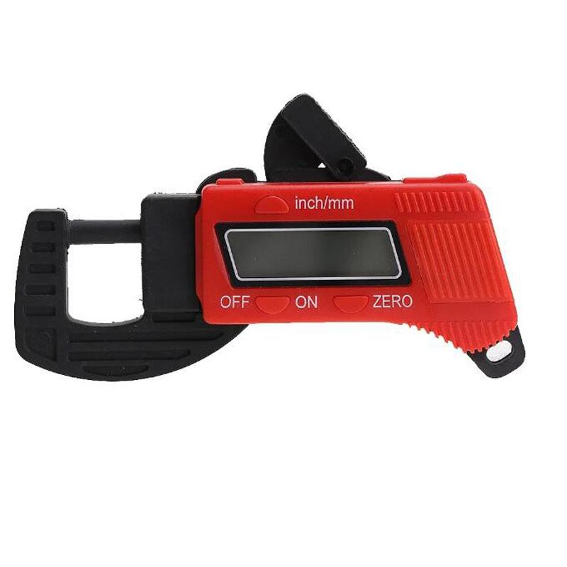 

Цифровой штангенциркуль для измерения толщины 0-12,7 мм, большой ЖК-дисплей, легкий измеритель диаметра жемчуга Pack of 1 красный
