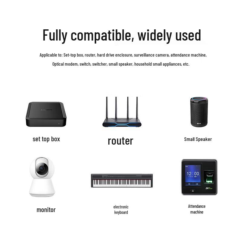 llano 9V 1A Universal Power Adapter (5.5x2.5mm DC)