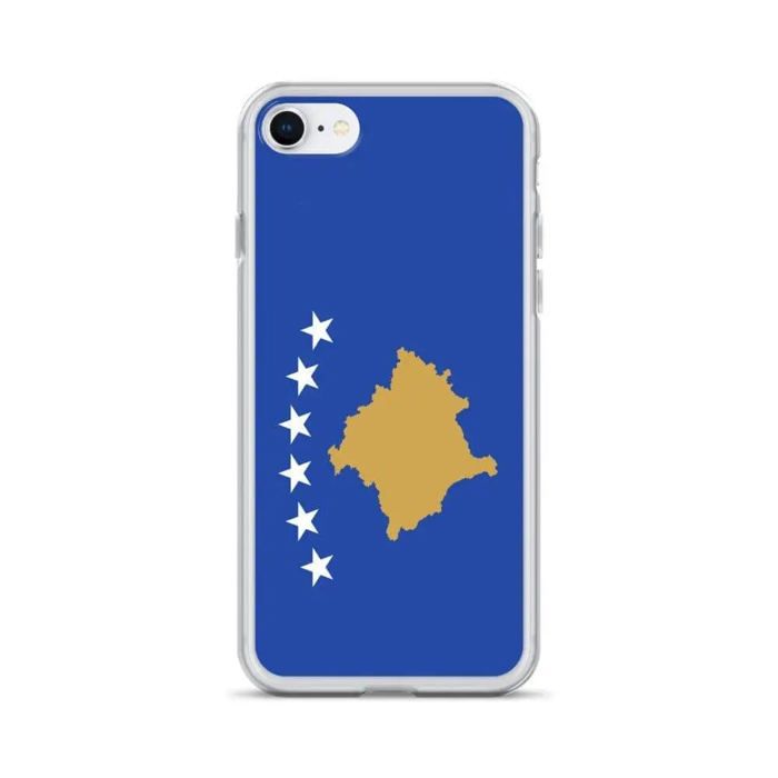 Coque Téléphone Drapeau Kosovo - iPhone 8