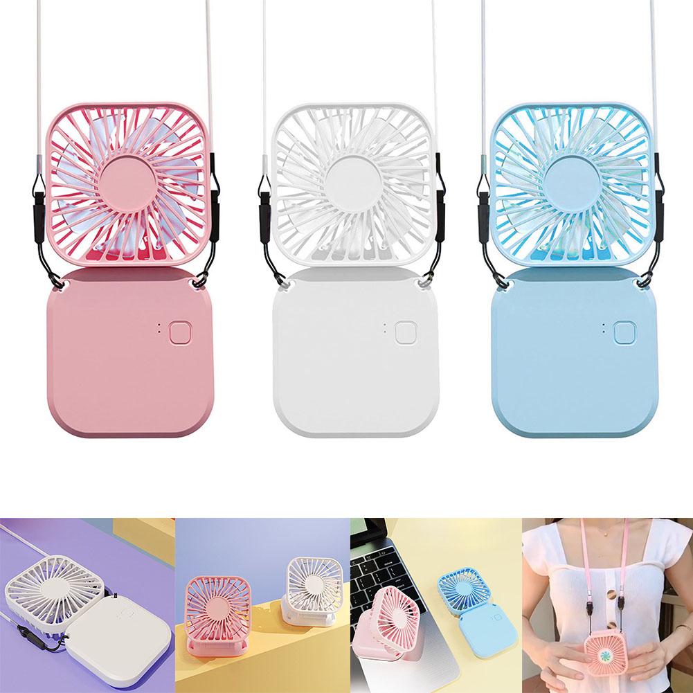 Rechargeable Fan Ultra Quiet With Power Bank 15*8*3.2cm ABS