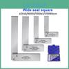 Engineer Right Angle 90 Degree Set Precision Ground Steel Hardened Angle Ruler Carbon Steel Machinist Square