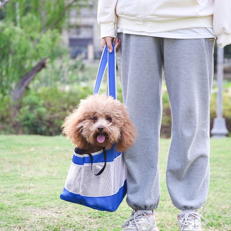 Portable Single Shoulder Pet Carrier Bag for Cats and Dogs