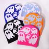 Knitted Skull Hat for Adult Autumn Skull Knitted Versatile Winter Party Photography Props Cartoon  Pattern
