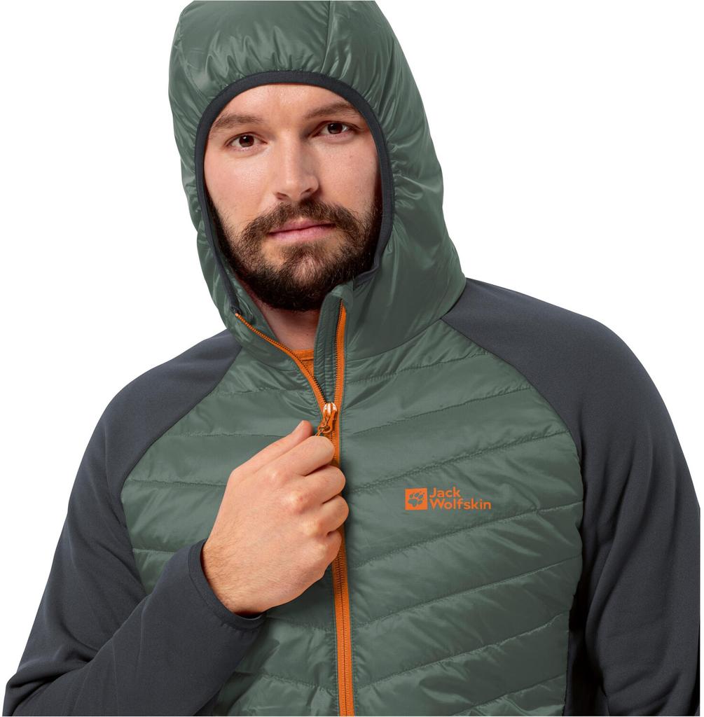 Куртка Jack Wolfskin Routeburn Pro Hybrid M hedge green