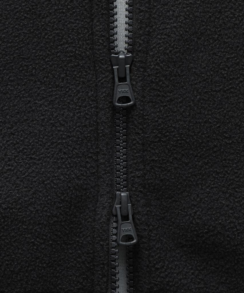Musinsa Standard Oversized Polar Fleece Hooded Zip-Up [Black]