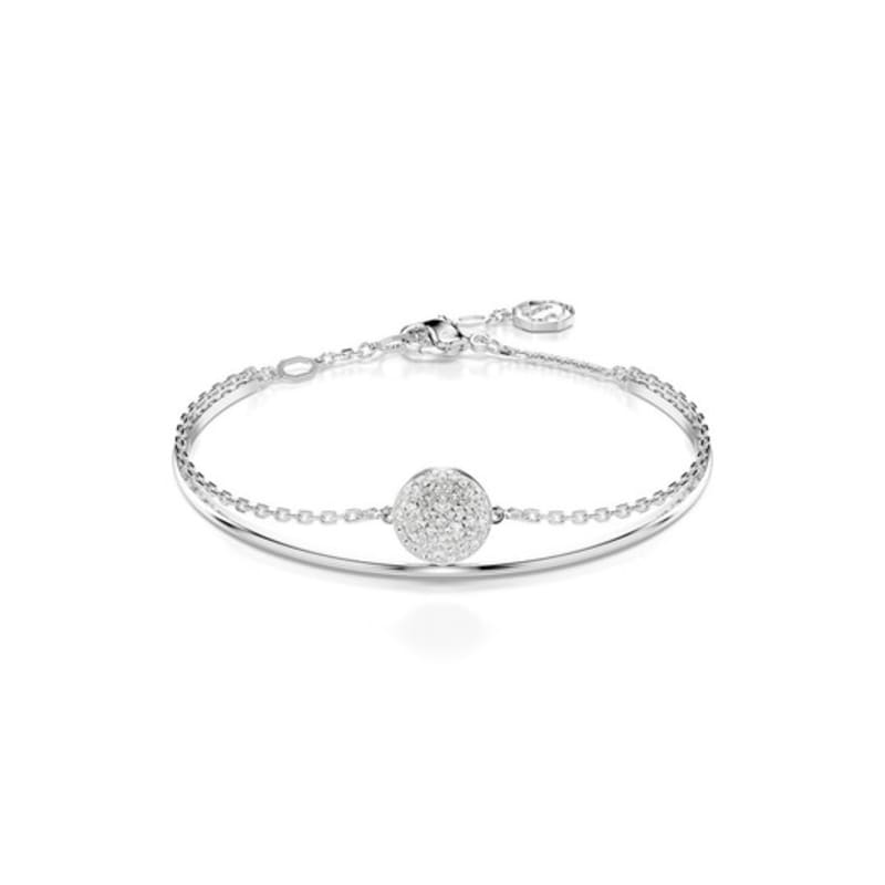 Swarovski Sublima Rhodium Bangle Bracelet M 5683447