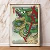 Canvas Art Painting Dragon Ball Carot Shenlong Modern Home Children's Gift
