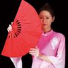 EXCEART Tai Chi Plain Chinese for Stage Lightweight Fan, Foldable, Red, Style, Dance, Performance, Decoration, Unisex, Portable,