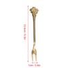 4Pcs Practical Dessert Forks Rustless Steel Cocktail Forks Salad Forks  Appetizer Serving